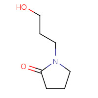 62012-15-1 N-(3-Hydroxypropyl)-2-pyrrolidone chemical structure