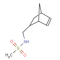 287923-89-1 N-(bicyclo[2.2.1]hept-5-en-2-ylmethyl)methanesulfonamide chemical structure