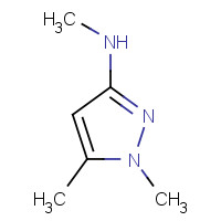 646506-40-3 N,1,5-Trimethyl-1H-pyrazol-3-amine chemical structure