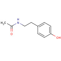 1202-66-0 N-[2-(4-hydroxyphenyl)ethyl]acetamide chemical structure