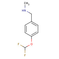 296276-42-1 N-[4-(difluoromethoxy)benzyl]-N-methylamine chemical structure