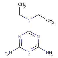 2073-31-6 N2,N2-Diethyl-1,3,5-triazine-2,4,6-triamine chemical structure