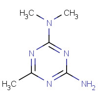 21320-31-0 N2,N2,6-trimethyl-1,3,5-triazine-2,4-diamine chemical structure