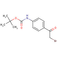 885269-70-5 N-Boc-4-(2-Bromo-acetyl)-aniline chemical structure