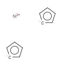 1271-28-9 nickel(2+) dicyclopenta-2,4-dienide chemical structure