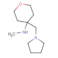885951-12-2 N-Methyl-4-(pyrrolidin-1-ylmethyl)tetrahydro-2H-pyran-4-amine chemical structure