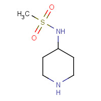 70724-72-0 N-piperidin-4-ylmethanesulfonamide chemical structure