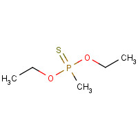 6996-81-2 O,O-diethyl methylphosphonothioate chemical structure