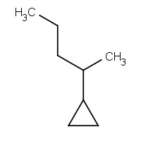 5458-16-2 Pentane, 2-cyclopropyl- chemical structure