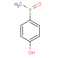 14763-64-5 phenol, 4-(methylsulfinyl)- chemical structure