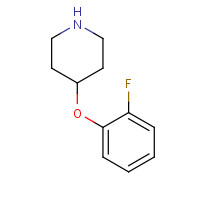 3623-02-7 Piperidine, 4-(2-fluorophenoxy)- chemical structure