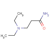 3813-27-2 Propanamide, 3-(diethylamino)- chemical structure
