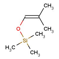 6651-34-9 Silane, trimethyl((2-methyl-1-propenyl)oxy)- chemical structure