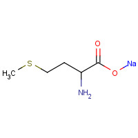 70961-46-5 Sodium (2R)-2-amino-4-(methylsulfanyl)butanoate chemical structure