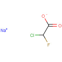 70395-35-6 Sodium chloro(fluoro)acetate chemical structure