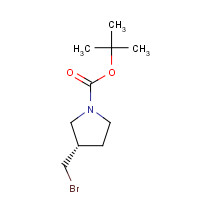 1067230-64-1 tert-Butyl (3S)-3-(bromomethyl)pyrrolidine-1-carboxylate chemical structure