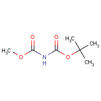 66389-76-2 tert-Butyl methyl imidodicarbonate chemical structure