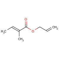 7493-71-2 Tiglic acid, allyl ester chemical structure