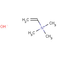 463-88-7 trimethylvinylammonium hydroxide chemical structure