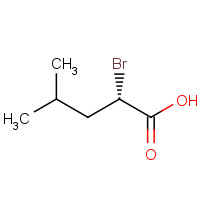 28659-87-2 (2S)-2-bromo-4-methyl-pentanoic acid chemical structure