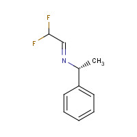 160797-29-5 (1R)-N-[(1E)-2,2-Difluoroethylidene]-1-phenylethanamine chemical structure
