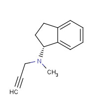 124192-87-6 (1R)-N-Methyl-N-(prop-2-yn-1-yl)indan-1-amine chemical structure