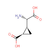 117857-95-1 (1R,2S)-2-[(S)-Amino(carboxy)methyl]cyclopropanecarboxylic acid chemical structure
