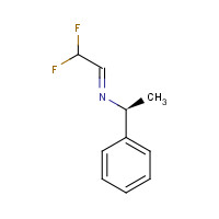 161754-60-5 (1S)-N-[(1E)-2,2-Difluoroethylidene]-1-phenylethanamine chemical structure