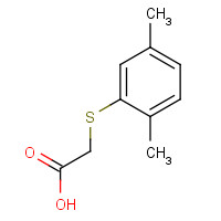 15310-87-9 (2,5-Dimethyl-phenylsulfanyl)-acetic acid chemical structure