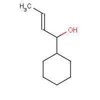 18736-82-8 (2E)-1-Cyclohexyl-2-buten-1-ol chemical structure