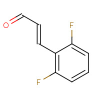 117338-43-9 (2E)-3-(2,6-Difluorophenyl)acrylaldehyde chemical structure