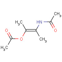 63199-86-0 (2E)-3-Acetamidobut-2-en-2-yl acetate chemical structure