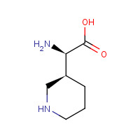 80546-93-6 (2R)-Amino[(3S)-3-piperidinyl]acetic acid chemical structure