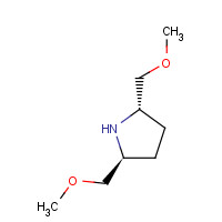 93621-94-4 (2S,5S)-2,5-Bis(methoxymethyl)pyrrolidine chemical structure