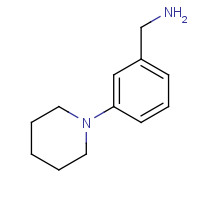 175696-71-6 (3-piperidinophenyl)methylamine chemical structure