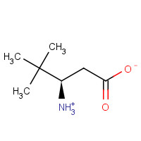 336185-29-6 (3R)-3-Amino-4,4-dimethylpentanoic acid chemical structure