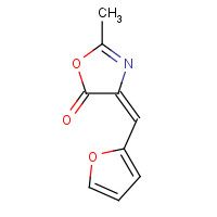 36283-06-4 (4E)-4-(2-Furylmethylene)-2-methyl-1,3-oxazol-5(4H)-one chemical structure