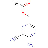 54798-28-6 (5-Amino-6-cyanopyrazin-2-yl)methyl acetate chemical structure