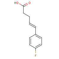 190595-67-6 (E)-5-(4-fluorophenyl)pent-4-enoic acid chemical structure