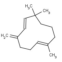 26259-79-0 (E,E)-1,8,8-Trimethyl-5-methylene-1,6-cycloundecadiene chemical structure
