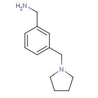 91271-80-6 [3-(1-pyrrolidinylmethyl)phenyl]methanamine chemical structure