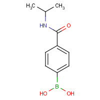 397843-67-3 [4-(Isopropylcarbamoyl)phenyl]boronic acid chemical structure