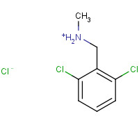 90389-15-4 1-(2,6-Dichlorophenyl)-N-methylmethanamine hydrochloride (1:1) chemical structure