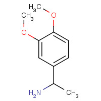 100570-24-9 1-(3,4-dimethoxyphenyl)ethanamine chemical structure