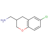 885271-38-5 1-(6-Chloro-3,4-dihydro-2H-chromen-3-yl)methanamine chemical structure