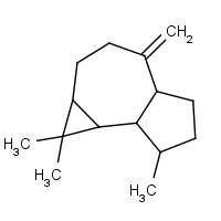 25246-27-9 1,1,7-trimethyl-4-methylenedecahydro-1h-cyclopropa[e]azulene chemical structure
