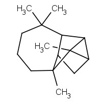 1137-12-8 1,2,4-methenoazulene, decahydro-1,5,5,8a-tetramethyl- chemical structure