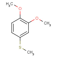 2570-42-5 1,2-Dimethoxy-4-(methylthio)benzene chemical structure