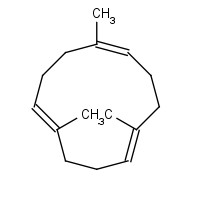 27193-69-7 1,5,9-Trimethyl-1,5,9-cyclododecatriene chemical structure