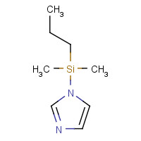 62365-35-9 1-[Dimethyl(propyl)silyl]-1H-imidazole chemical structure